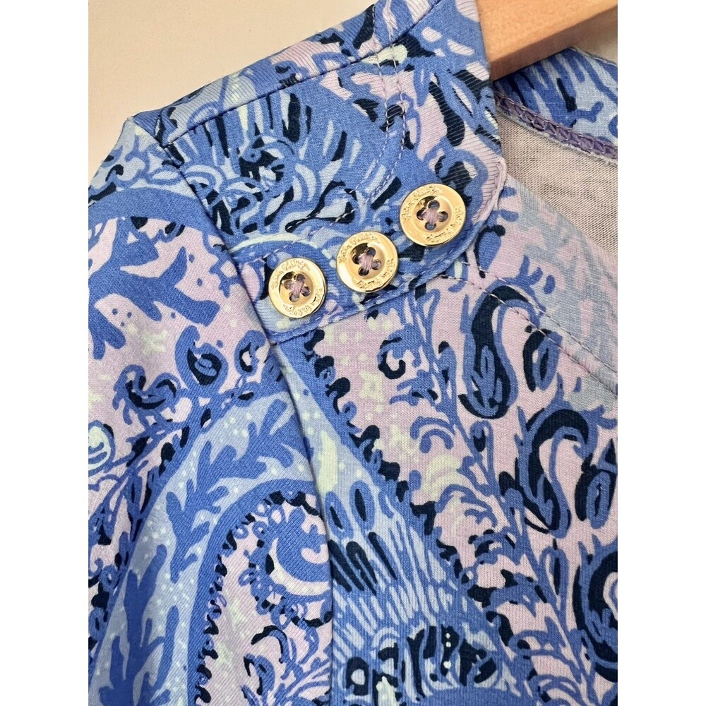 Lilly Pulitzer Sophie Sun Dress Beach Vacation UPF50+ Floral Paisley Women Sz M - Picture 8 of 8